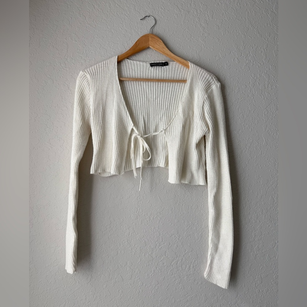 Nasty Gal Crop Cardigan